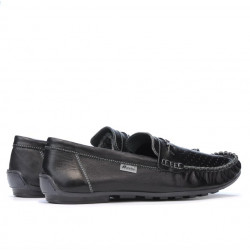 Mocassins homme 737p noir perforé