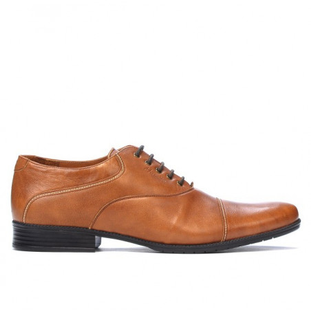 Chaussures casual / élégantes hommes 738 marron ciré