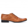 Chaussures casual / élégantes hommes 738 marron ciré