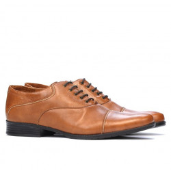 Chaussures casual / élégantes hommes 738 marron ciré