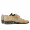 Chaussures casual hommes 783 sable velours