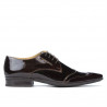 Chaussures élégantes homme 792 vernis bordeaux