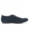 Chaussures décontractées homme 794 velours indigo-1