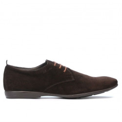 Chaussures casual homme 794 café velours