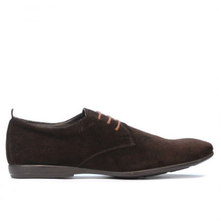 Chaussures casual homme 794 café velours