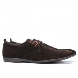 Chaussures casual homme 794 café velours