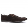 Chaussures casual homme 794 café velours