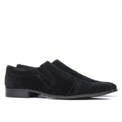 Chaussures élégantes homme 796m velours noir