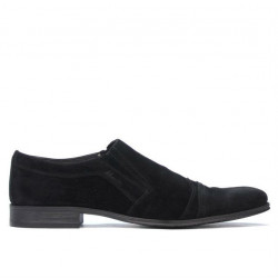 Chaussures élégantes homme 796m velours noir