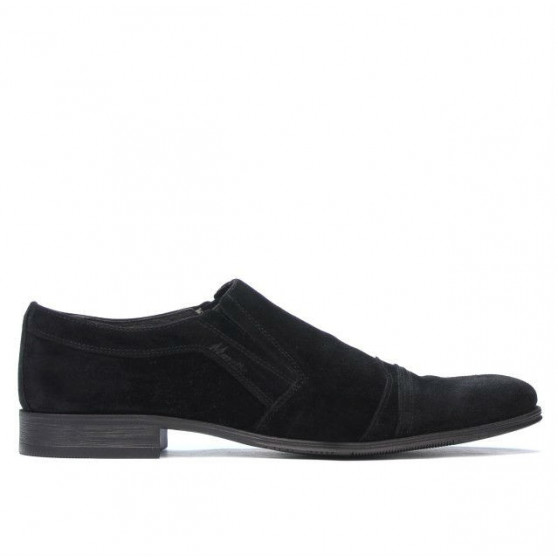 Chaussures élégantes homme 796m velours noir