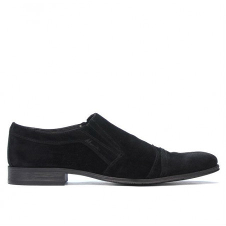 Chaussures élégantes homme 796m velours noir