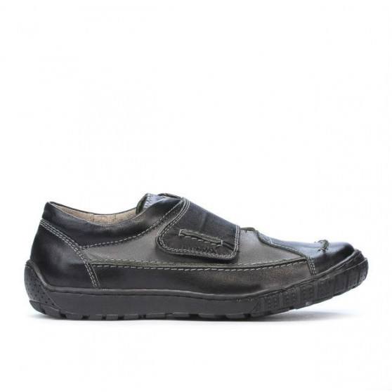 Chaussures enfants 107 noir+gris