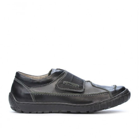 Chaussures enfants 107 noir+gris