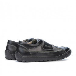 Chaussures enfants 107 noir+gris