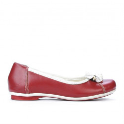 Chaussures enfants 129 rouge+blanc