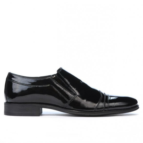 Chaussures élégantes adolescents 389 vernis noir