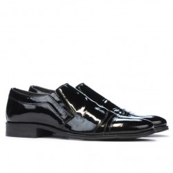Chaussures élégantes adolescents 389 vernis noir