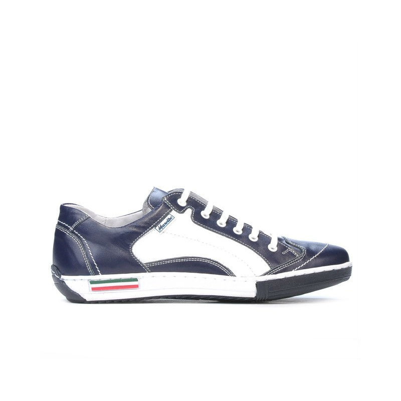 Chaussures de sport adolescents 307 indigo+blanc