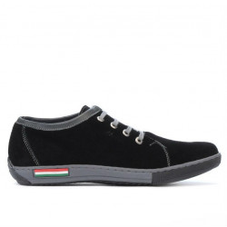 Baskets adolescents 309 noir velours