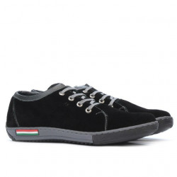 Baskets adolescents 309 noir velours