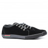 Baskets adolescents 309 noir velours
