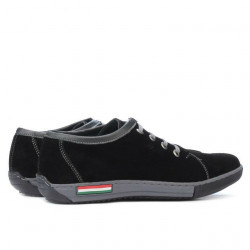 Baskets adolescents 309 noir velours
