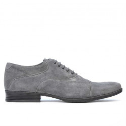 Chaussures casual / élégantes homme 738 gris velours