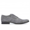 Chaussures casual / élégantes homme 738 gris velours