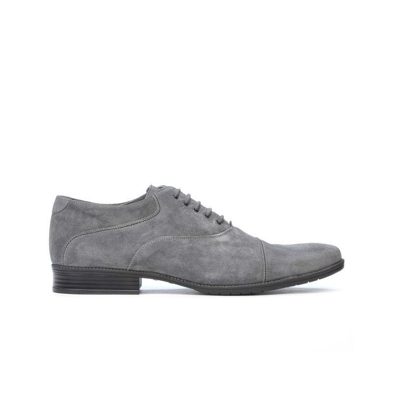 Chaussures casual / élégantes homme 738 gris velours