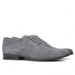 Chaussures casual / élégantes homme 738 gris velours