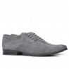 Chaussures casual / élégantes homme 738 gris velours