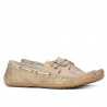 Mocassins hommes 778p sable perforé