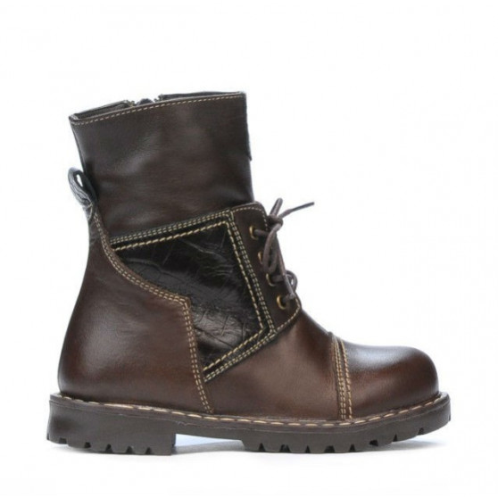 Bottes enfants petits 36c café Bottes enfants petits 36c café