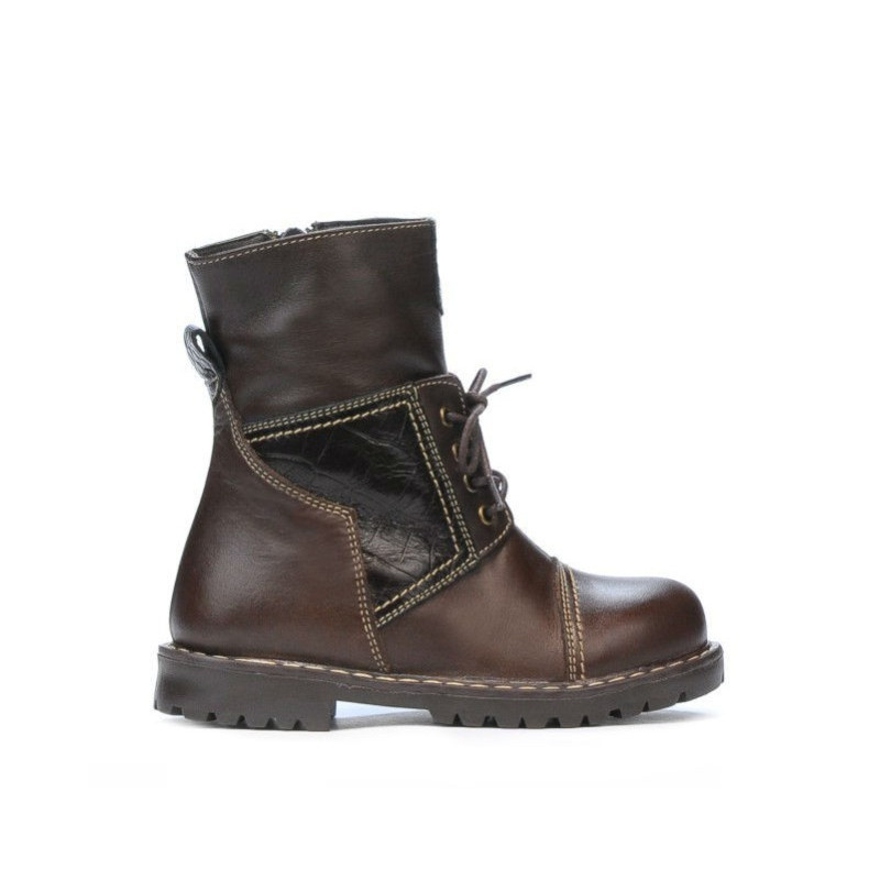 Bottes enfants petits 36c café