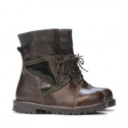 Bottes enfants petits 36c café