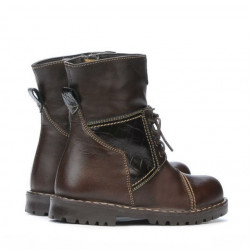 Bottes enfants petits 36c café