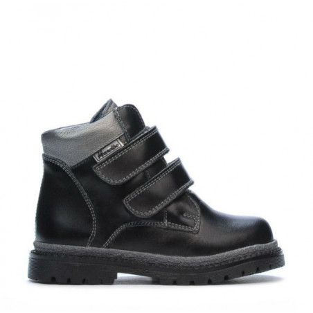 Bottes enfants petits 37c noir+argenté