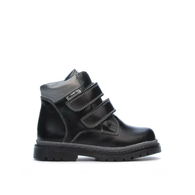 Bottes enfants petits 37c noir+argenté