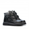 Bottes enfants petits 37c noir+argenté