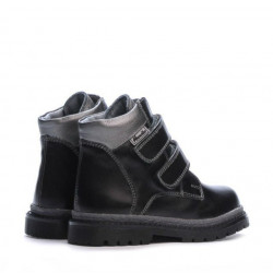 Bottes enfants petits 37c noir+argenté