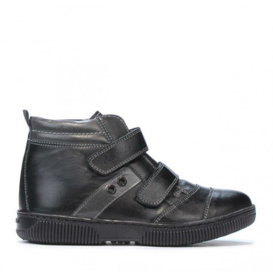 Bottes enfant 3207-1 noir+gris Bottes enfant 3207-1 noir+gris