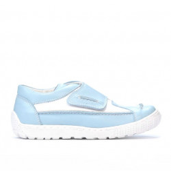 Chaussures enfants 107 bleu+blanc