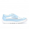 Chaussures enfants 107 bleu+blanc