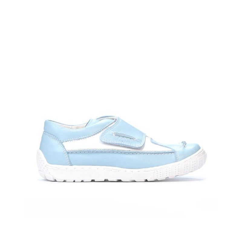 Chaussures enfants 107 bleu+blanc