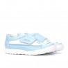 Chaussures enfants 107 bleu+blanc