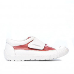 Chaussures enfants 107 blanc+rouge