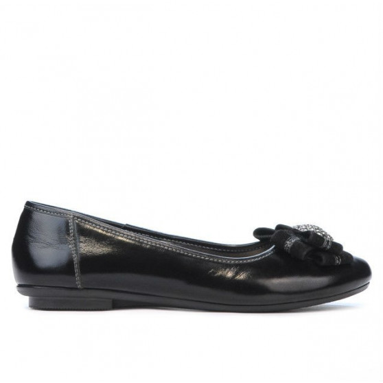 Ballerines femme 181 vernis noir