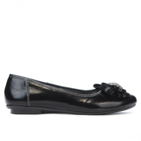 Ballerines femme 181 vernis noir