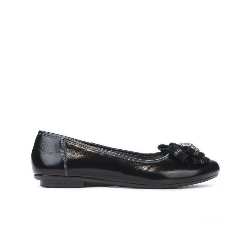 Ballerines femme 181 vernis noir