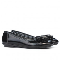 Ballerines femme 181 vernis noir